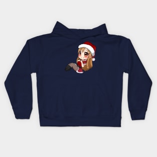 Santa Girl Kids Hoodie